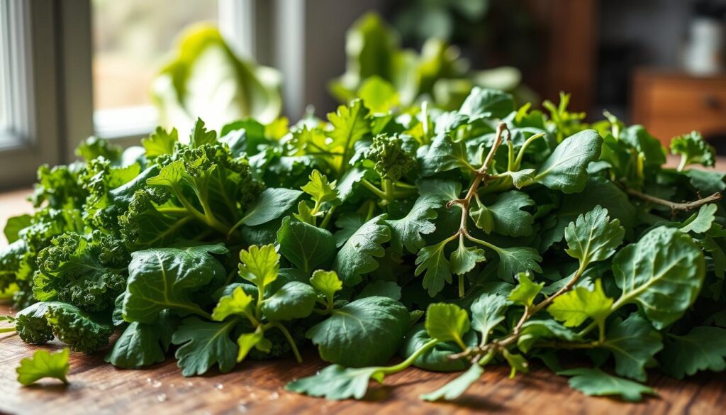 leafy greens for circulation